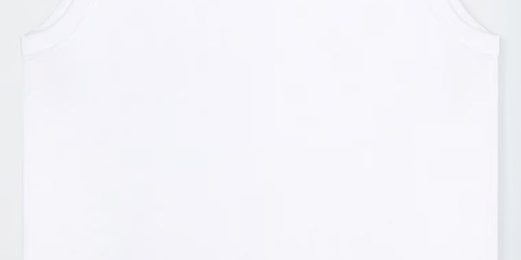 Débardeur blanc à double côte - SCHIESSER 150 ans