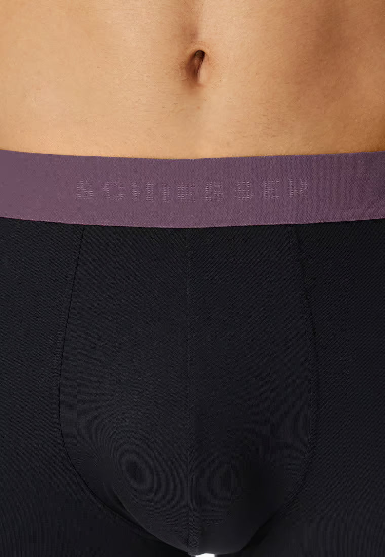 Shorts 3er-Pack Organic Cotton Webgummibund mehrfarbig - 95/5